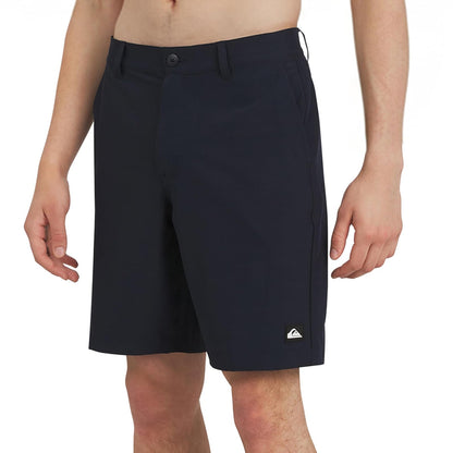 Quiksilver Short Híbrido para Hombre - 32 - Diseño sólido, azul marino