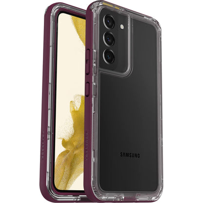 OtterBox LifeProof - Funda para Galaxy S22 (Transparente/Morado)