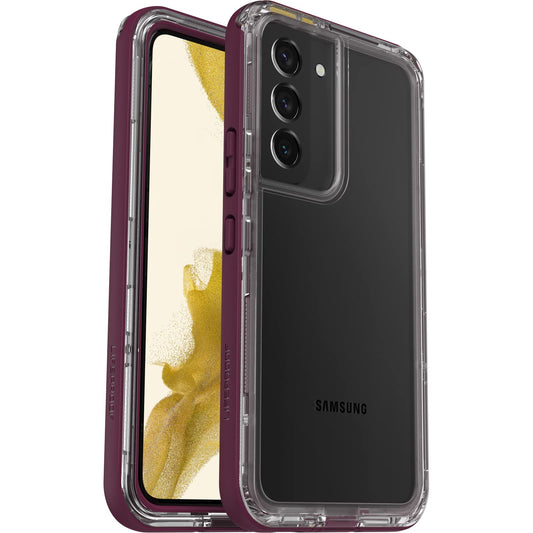 OtterBox LifeProof - Funda para Galaxy S22 (Transparente/Morado)