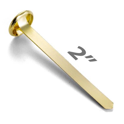 Officemate Paper Fasteners (OIC99817), Brass, 2 Inch Shank