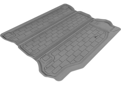 3D MAXpider Cargo - Alfombrilla para Todo Tipo de Clima, Ajuste Personalizado para determinados Modelos de Jeep Wrangler Unlimited - Hule Kagu (Gris), Buque de Carga, Gris