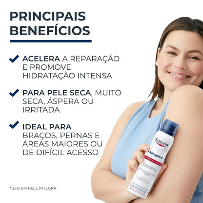 Eucerin Aquaphor Spray Reparador 150Ml, para piel extremadamente seca o agrietada