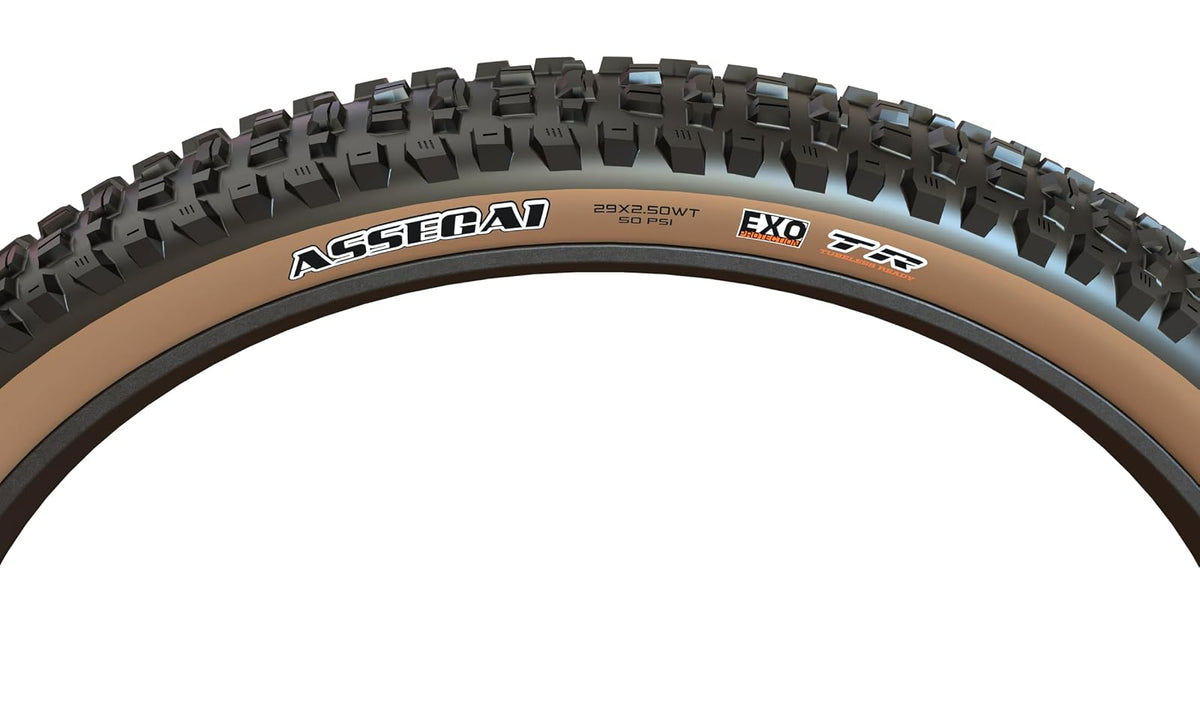 Maxxis Assegai - Dual Compound - 27.5, 29 - Exo - E25 Rating, Tubeless | Supreme Braking and Cornering Traction