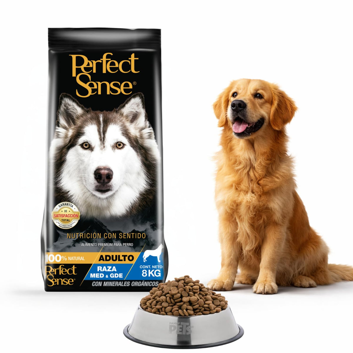 Perfect Sense Alimento Premium para Perro Raza Mediana y Grande - 8 kg (Paquete de 1)