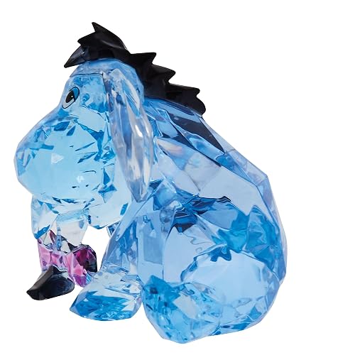 Enesco Facets Disney Winnie The Pooh Eeyore Figura sentada, 3 Pulgadas, Multicolor