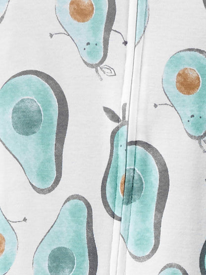 Simple Joys by Carter's Pijamas de algodón con pies Ajustados para bebés y niños pequeños, Paquete de 3 Zapatillas para bebé y niño para niños Unisex