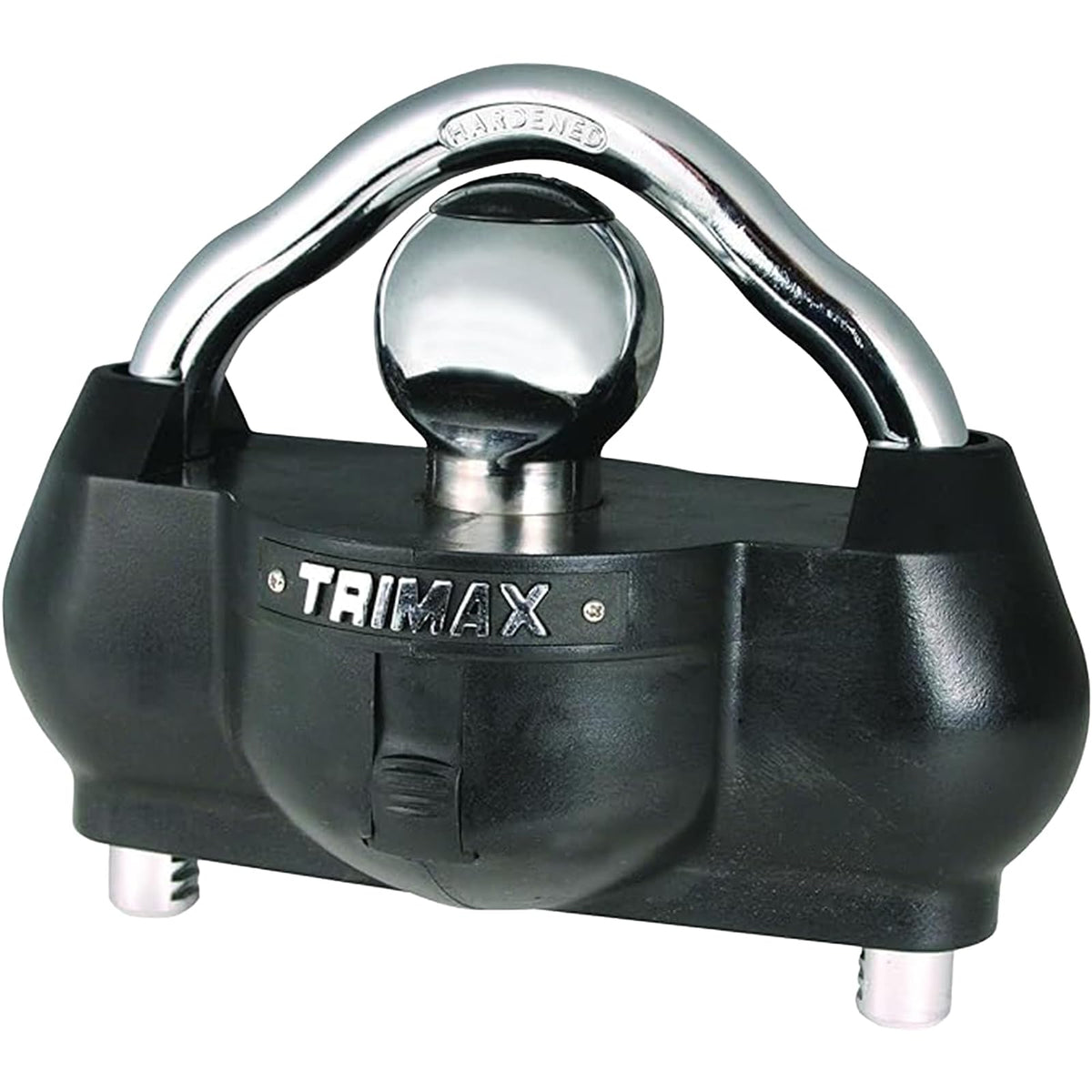 Trimax UMAX100 Premium Universal 'Solid Hardened Steel' Trailer Lock (fits All couplers)