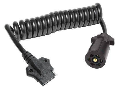 Reese Towpower 85360 Adaptador de cableado de Remolque Plano de 7 vías a 5 vías, diseñado para Sistemas de 12 voltios, extensión Completa de 6 pies