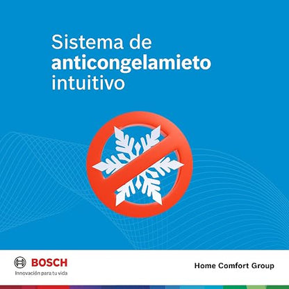 BOSCH, Calentador de agua de depósito Eléctrico, 127V, para 1 regadera, Display Digital SimpeTouch Bosch, 5 modos de uso, compatible con calentadores solares, Capacidad 35L, Modelo Smart Tank