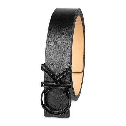Calvin Klein Casual Belt With Ck Plaque Buckle Cinturn Hombre