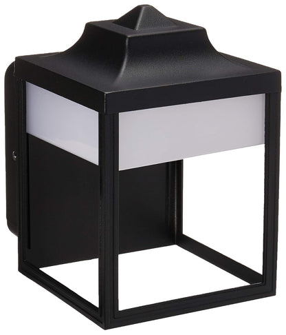Tecnolite - Lámpara de Pared Arbotante LED Tipo Farol Exterior 9 W, Luz Cálida Brillante, IP44, LED integrado