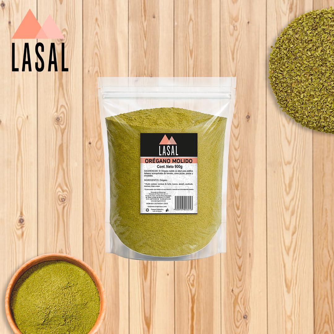 LASAL Orégano Molido 900 Gramos