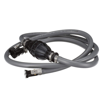 attwood 93806ELP7 - Kit de línea de Combustible para Motores Johnson y Evinrude, 6 pies de Largo, 3/8 Pulgadas. Diámetro, con Accesorios de Manguera
