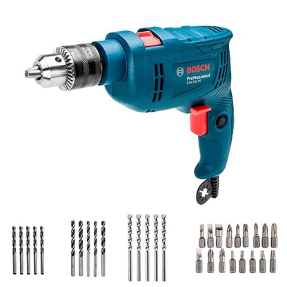 Bosch Rotomartillo GSB 550 RE 550W 127V con 34 Accesorios