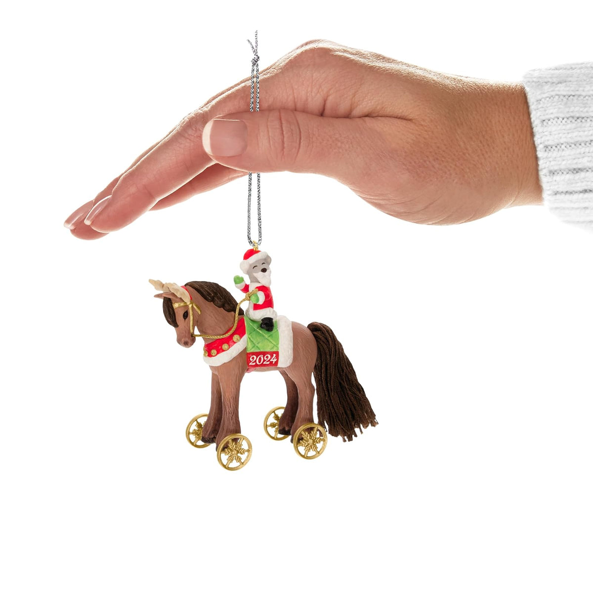 Hallmark - Adorno de Navidad 2024, un Pony para Navidad 2024, Regalos para niños