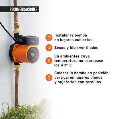 Truper PRE-1/3, Bomba presurizadora, 1/3 Hp