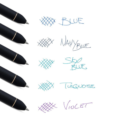 Pentel EnerGel Kuro Shades of the Ocean, bolígrafo retráctil de gel líquido, varios colores de tinta, paquete de 5 (BL437OCNPF5)