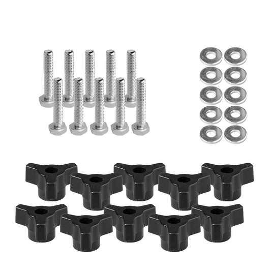 Powertec - Kit de accesorios de fijación, pernos