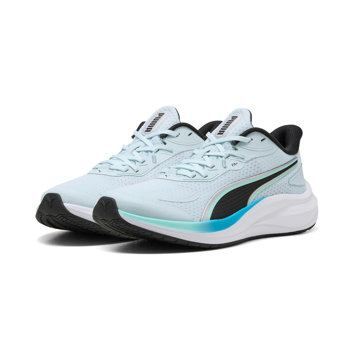 PUMA Skyrocket Lite 2 Jr Tenis Casuales para Niño - 24.5 cm - PUMA Black-PUMA White-PUMA Silver