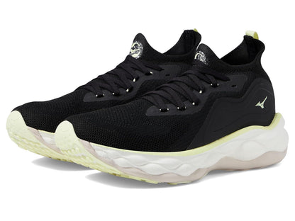Mizuno Wave Neo Ultra Zapatillas para Correr para Mujer - 24.5 cm B - Undyed Black-Starlight