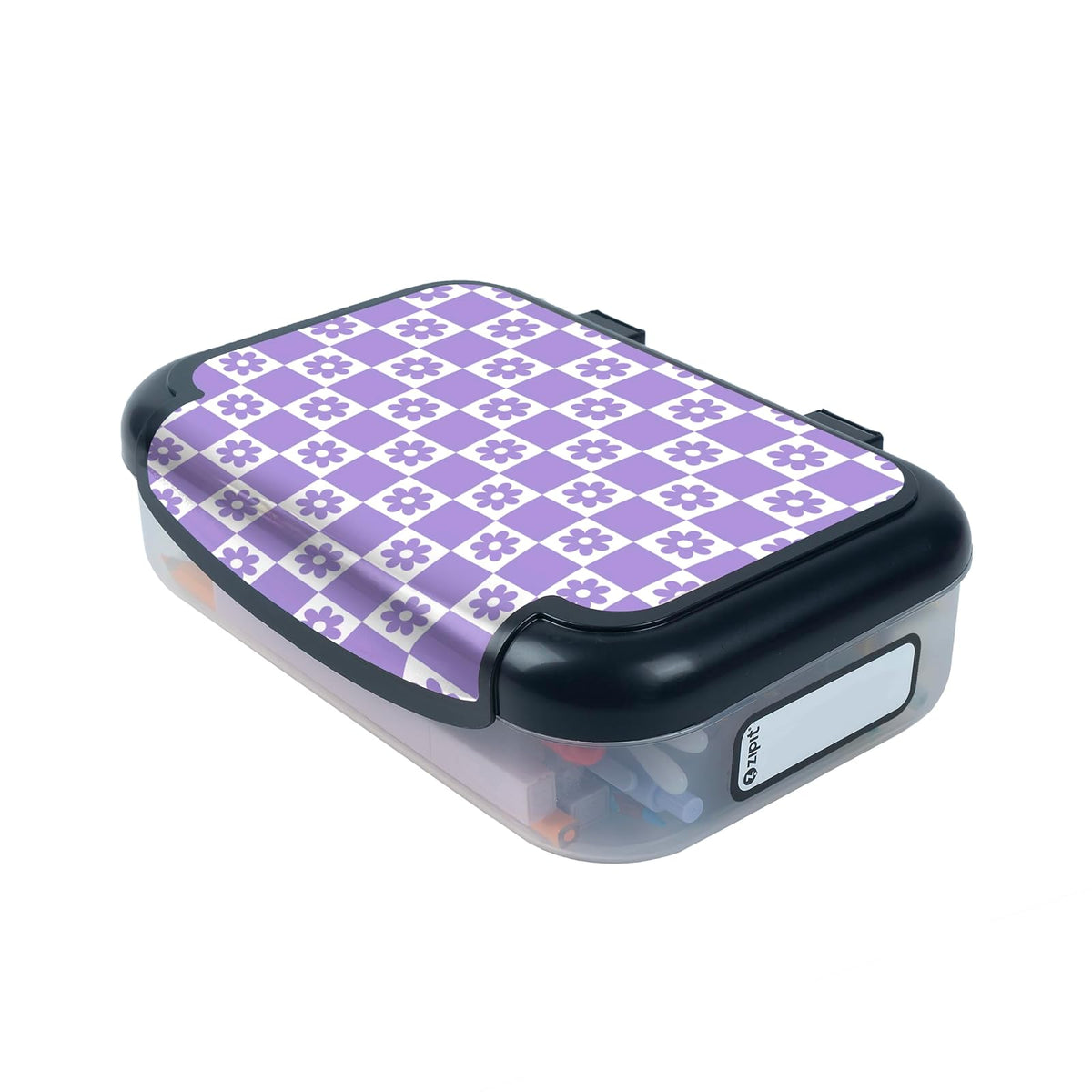 ZIPIT - Caja grande de plástico reciclado