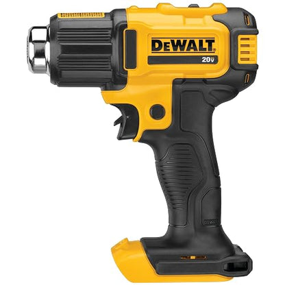 DEWALT Pistola de Calor Inalámbrica 6.89", 2 Modos, 20V, DCE530B | Pistola de Calor de 6.89" (175mm), 2 Modos de Temperatura, 20V