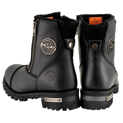 Milwaukee - Botas de moto para hombre, Negro, 15 M US