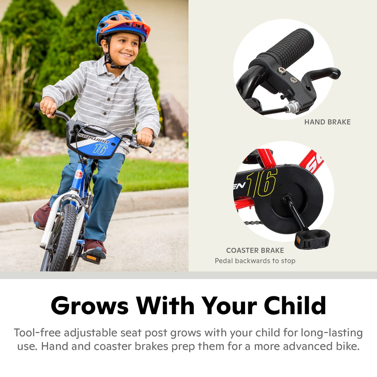 Schwinn Koen & ELM BMX Style Toddler and Kids Bike, For Girls and Boys, 12-18-Inch Wheels, Training Wheels Included, Basket or Number Plate, Ages 2-9 Year Old, Rider Height 28 to 52 Inch