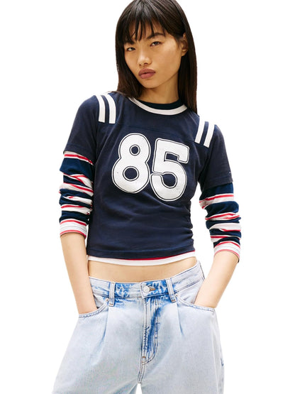 Tommy Hilfiger Playera Manga Corta Mujer C1G