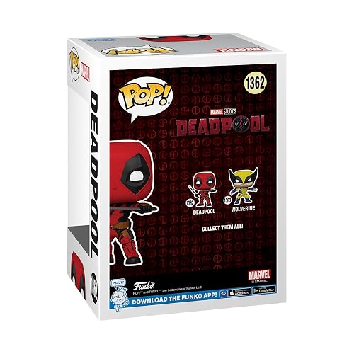 Funko Pop! Marvel: Deadpool - Deadpool | Pop Marvel Deadpool Figura de acción de 3.75 pulgadas - Deadpool #1362