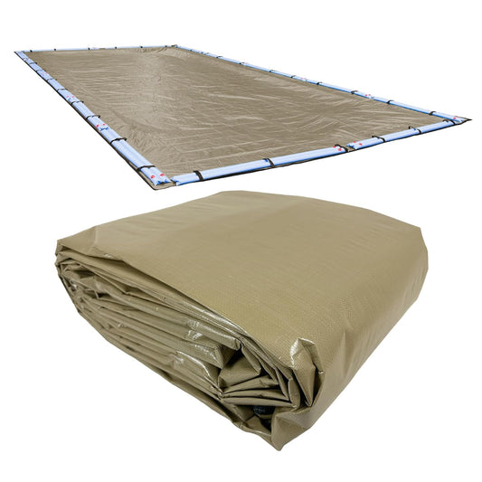 Robelle 601840R Superior - Cubierta de alberca de Invierno para albercas en el Suelo, 5.5 x 12.2 m Alberca en el Suelo