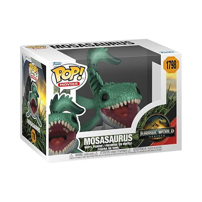 Funko Pop! Movies: Jurassic World: Rebirth - Mosasaurus | Mercancía Oficial de Action/Adventure - Figura de Vinilo Coleccionable para Decoración - Regalo de Cumpleaños para Fans