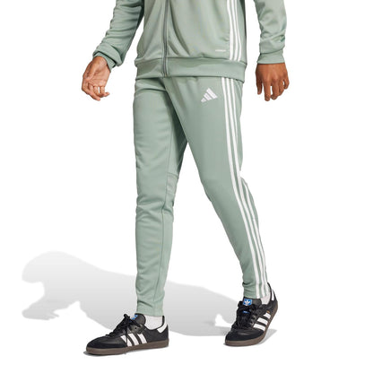 adidas Tiro 25 Essentials - Pantalones de Entrenamiento para Hombre - G - Plata Verde - Blanco