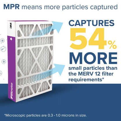 Filtrete MPR 1550 16 x 25 x 5 (4-7/8 Actual Depth) Healthy Living Ultra Allergen Deep Pleat HVAC Air Filter