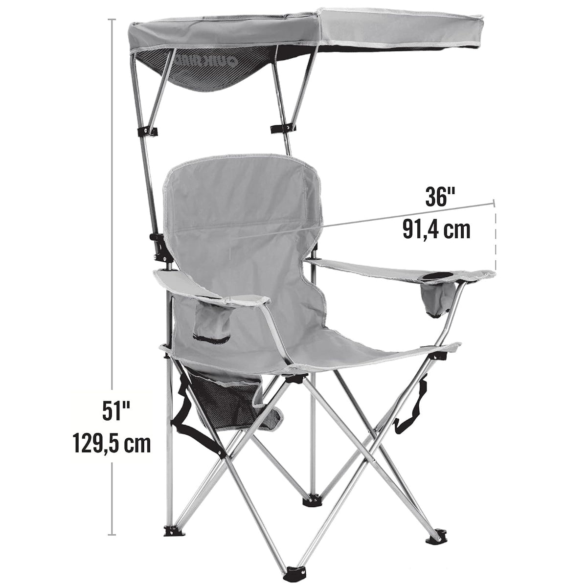 Quik Shade - Silla Plegable de tamaño Completo