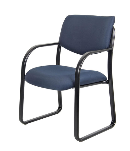 Boss B9521-BE Fabric Guest Chair, Blue