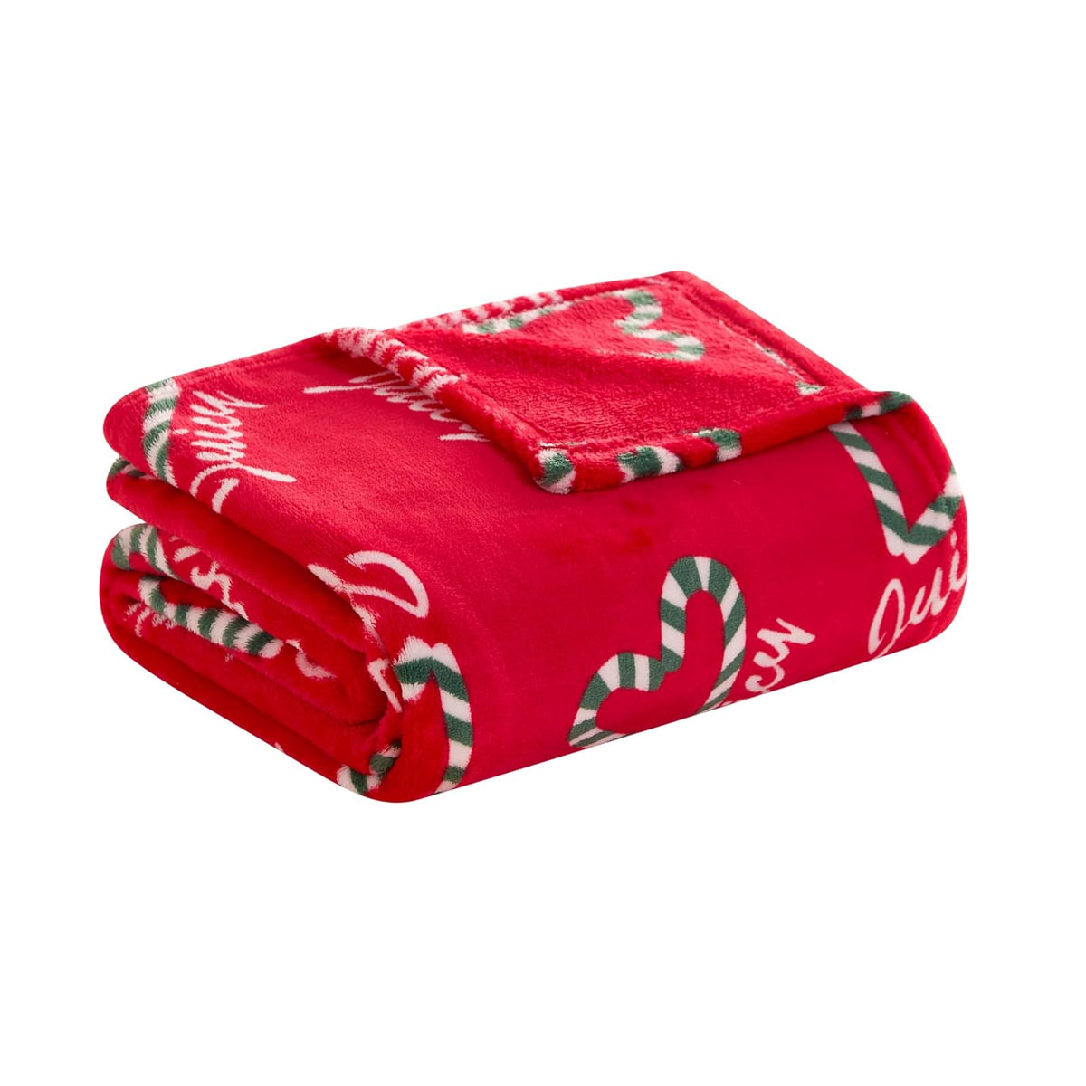 Juicy Couture - Manta de Peluche de 50 x 70 Pulgadas, Color Rojo