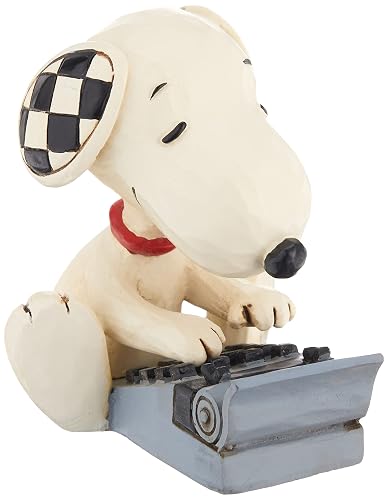 Enesco Jim Shore Peanuts Snoopy Figura en Miniatura, 7.6 cm, Multicolor