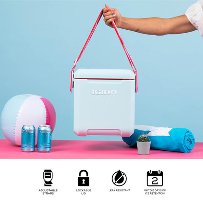 Igloo - Enfriador de Estilo pícnic, 11 Cuartos de galón, Etiqueta a lo Largo de Demasiado