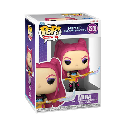 Funko Pop! Animation KPop Demon Hunters, Jinu - Blanco y negro