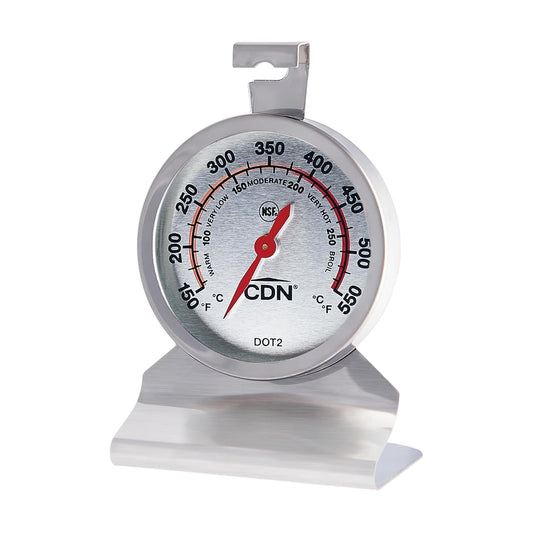 Termómetro de Horno ProAccurate DOT2 con certificación NSF., ProAccurate termómetro para Horno, Plateado, 2.5 W x 3.75 H x 1.75 D, 1