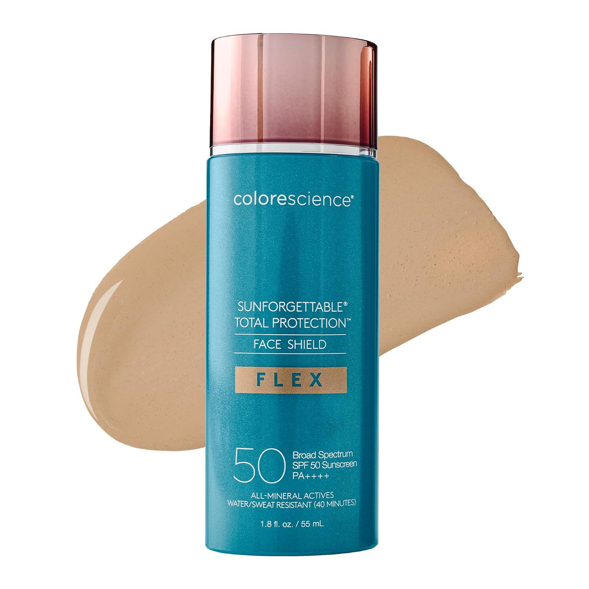 Colorescience Total Protection Face Shield Flex SPF 50, Zinc Oxide Formula