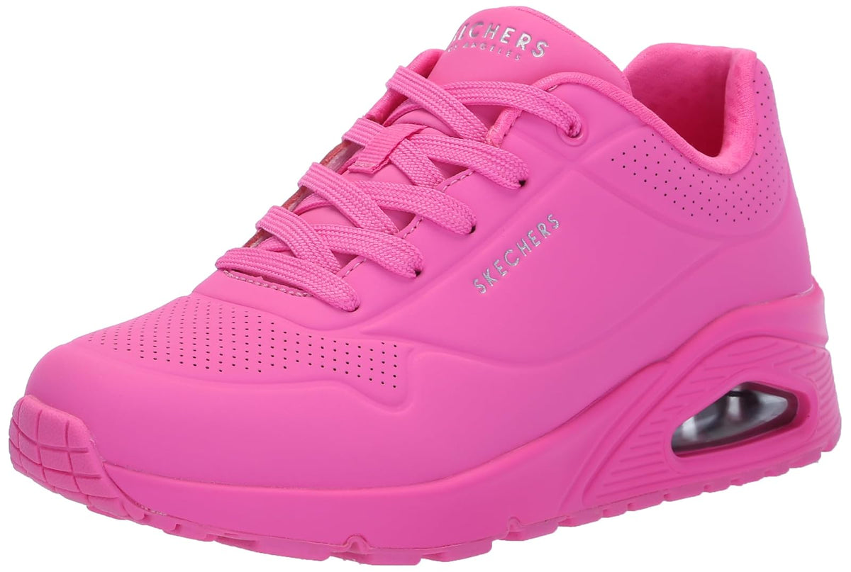 Skechers Street Uno Zapatillas Deportivas para Mujer - 23.5 cm - Rosa encendido