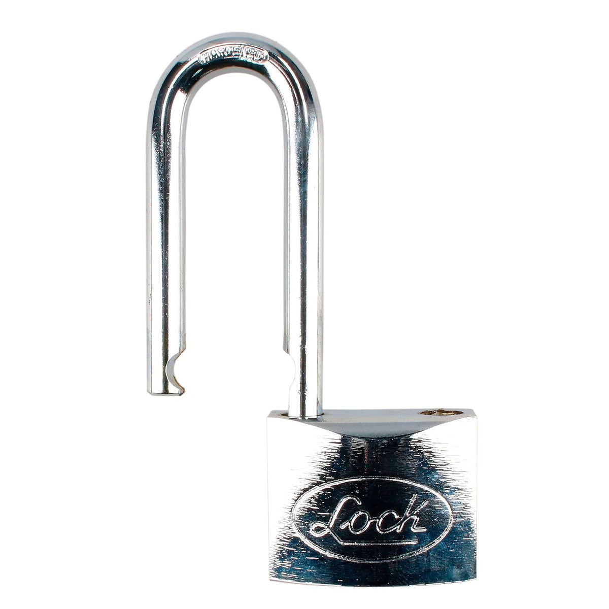 Lock L22L40DCSB Candado de Acero Largo Llave de Discos, Cromo Satinado, 40 mm