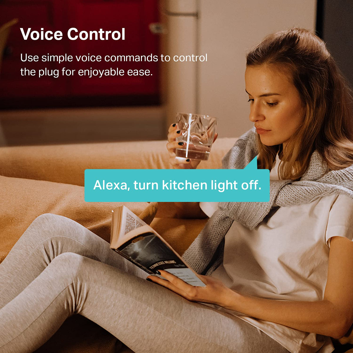 Kasa Smart Plug Mini 15A, toma Wi-Fi para el hogar inteligente funciona con Alexa, Google Home e IFTTT, no requiere concentrador, certificado UL, WiFi 2.4G solamente, paquete de 4 (EP10P4), blanco