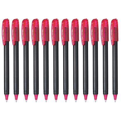 Pentel EnerGel Bolígrafo de Gel, 0.7 mm - Rosa