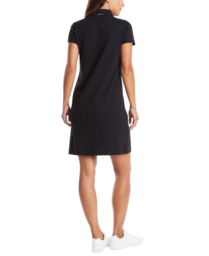 Nautica Easy Classic Short Sleeve Stretch Cotton Polo Dress Vestido Informal Mujer