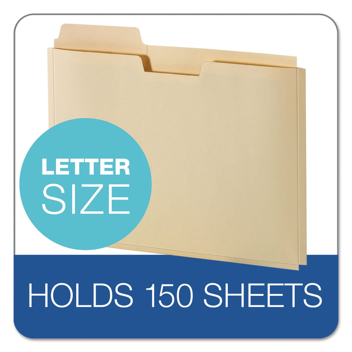 Pendaflex - Carpeta expandible para archivos, carpetas tamaño carta para escuela, hogar y oficina, organizador de documentos, archivo extensible duradero, Manila, 10 bolsillos para carpetas de