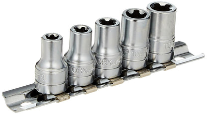 CTA Tools 5064 5 Unidades 5 PT. EPR Torx Plus Juego de enchufes - 1/4" Dr.