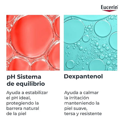 Eucerin Crema Corporal Ultra Ligera Ph5 (200 Ml) Enriquecida Con Dexpantenol, Rápida Absorción Sin Dejar Residuos Para Piel Seca Y Sensible